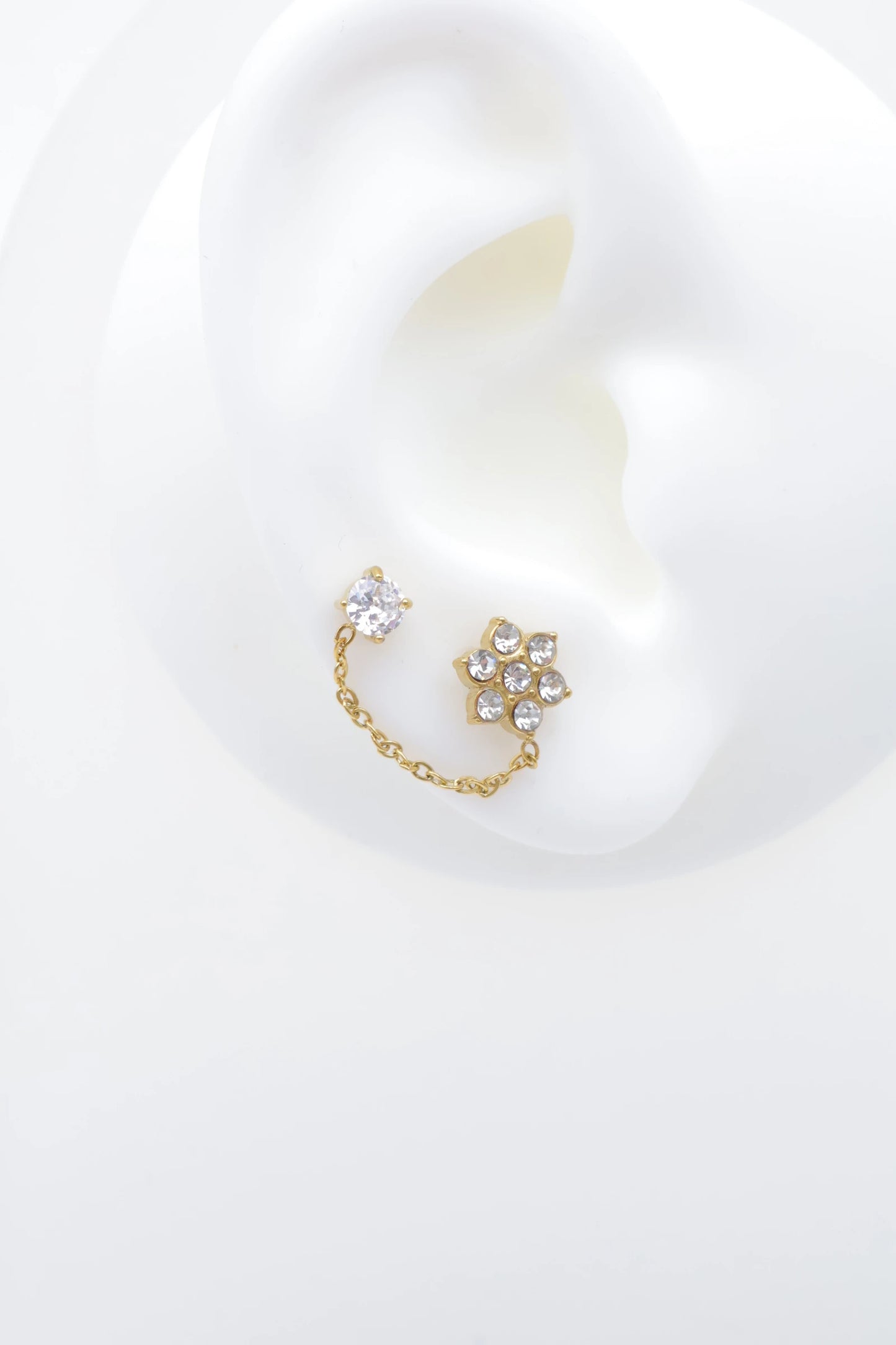 Boucles d’oreilles en acier inoxydable