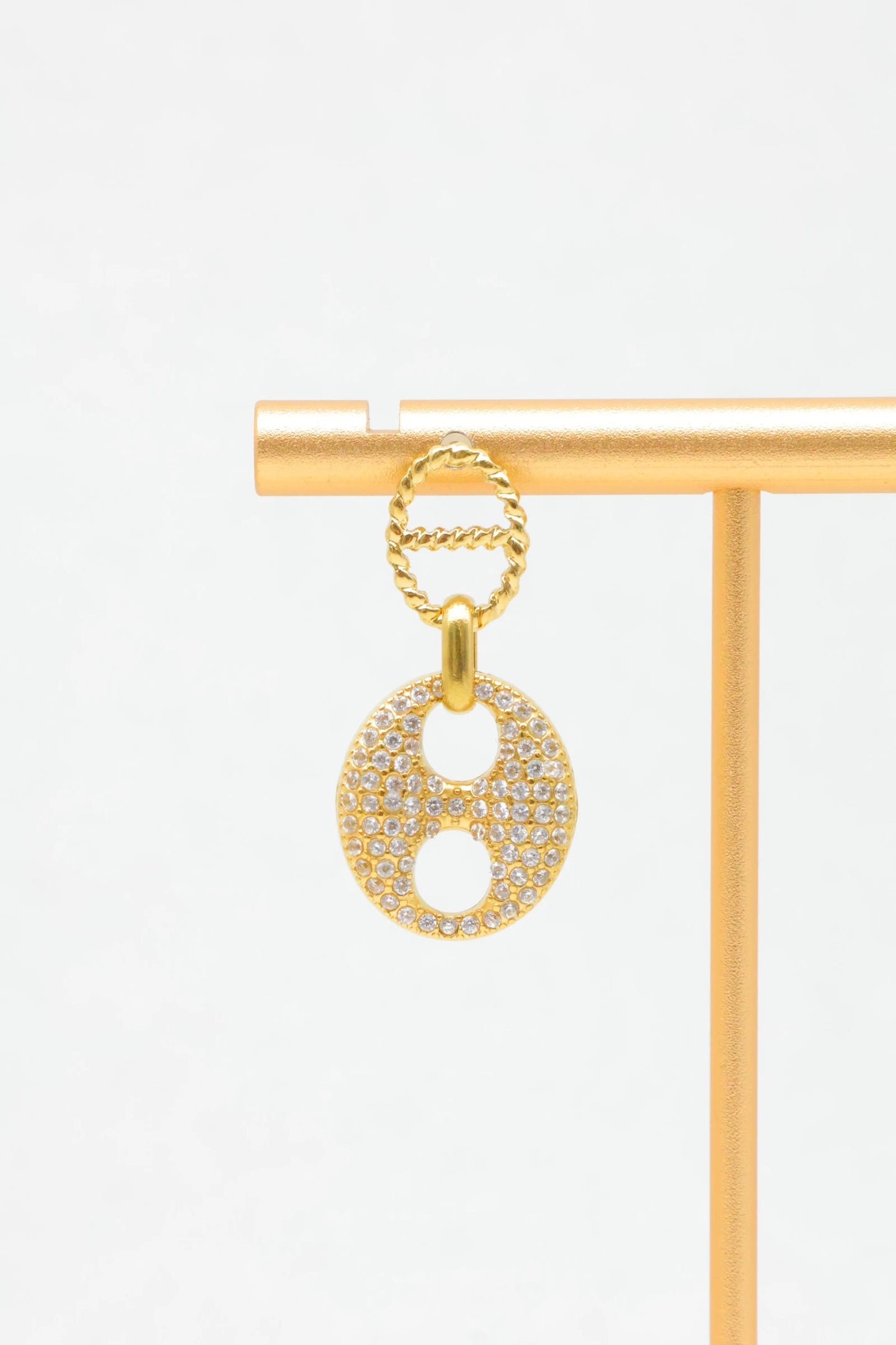 Boucles d’oreilles en acier inoxydable