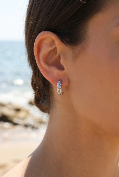 Boucles d’oreilles en acier inoxydable