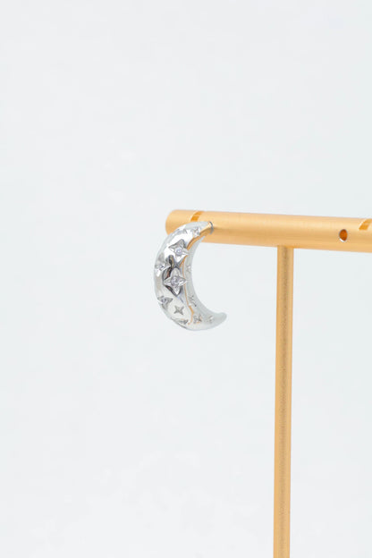 Boucles d’oreilles en acier inoxydable
