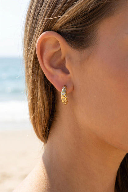 Boucles d’oreilles en acier inoxydable