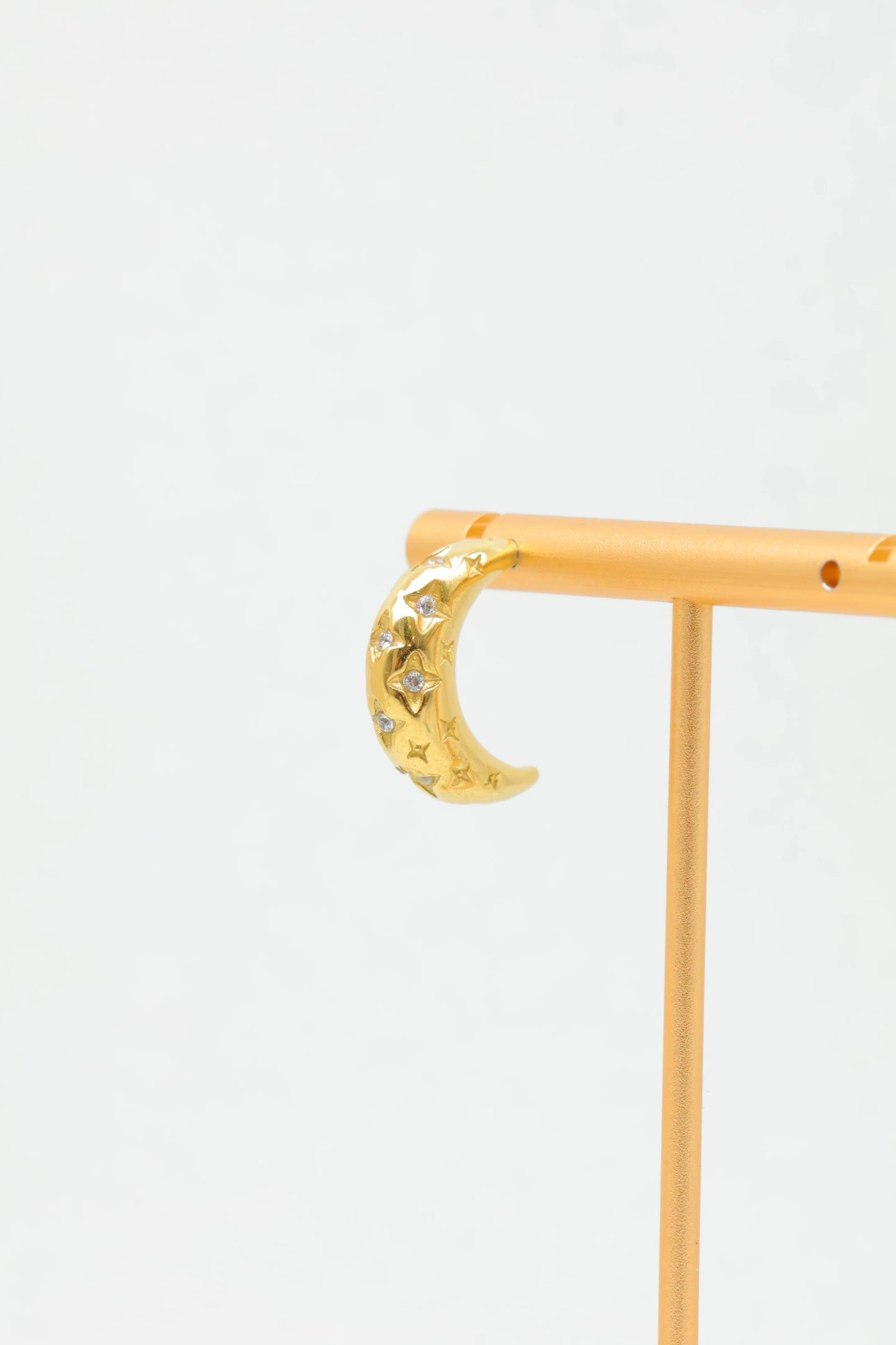 Boucles d’oreilles en acier inoxydable