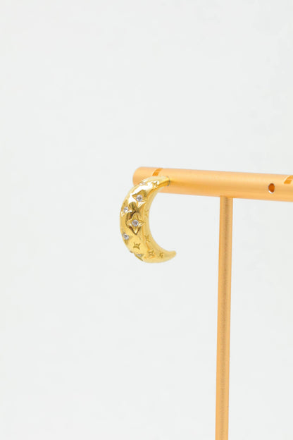 Boucles d’oreilles en acier inoxydable