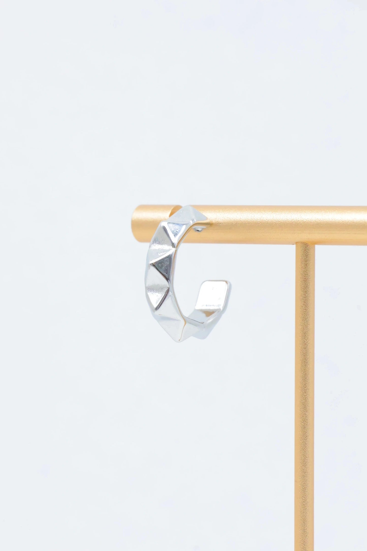 Boucles d’oreilles en acier inoxydable