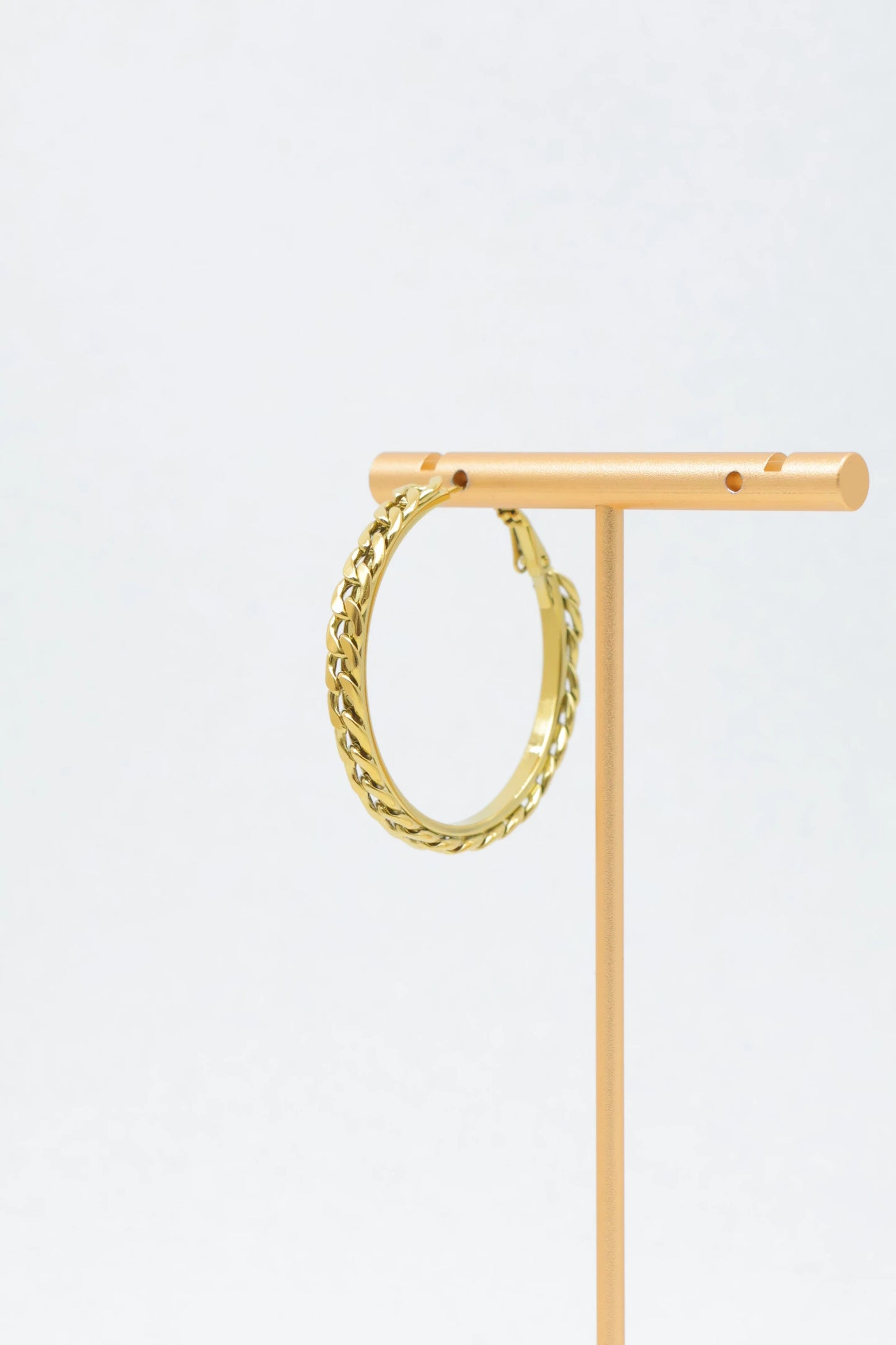 Boucles d’oreilles en acier inoxydable