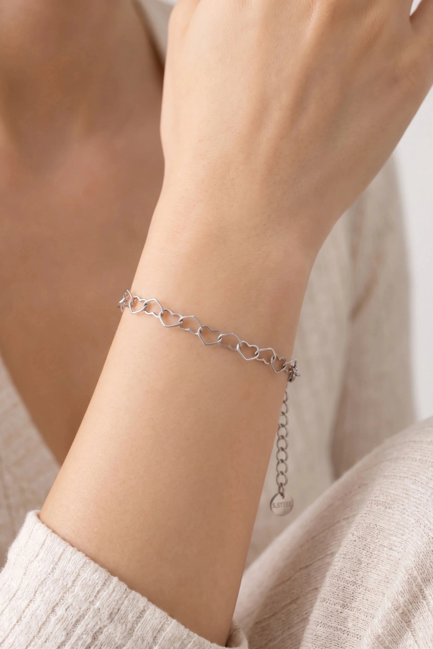 Bracelets en acier inoxydable