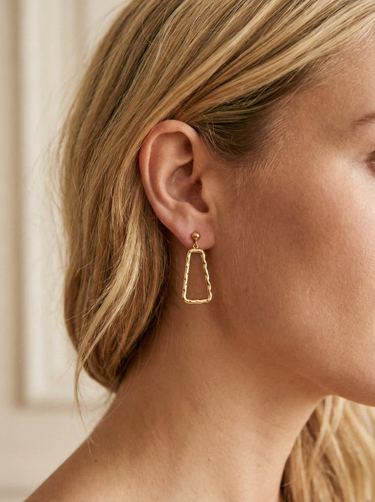 Boucles d’oreilles en acier inoxydable