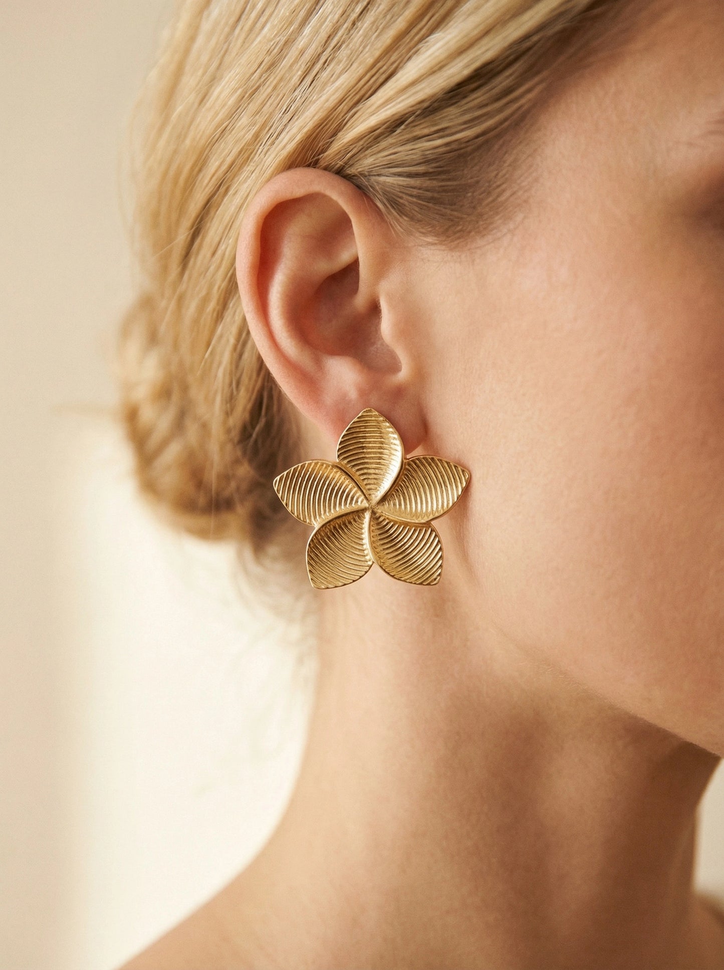 Boucles d’oreilles en acier inoxydable