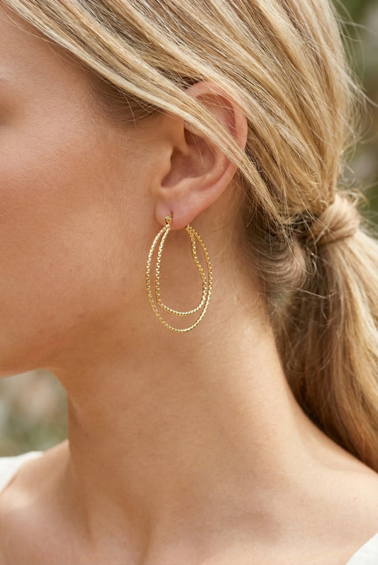 Boucles d’oreilles en acier inoxydable