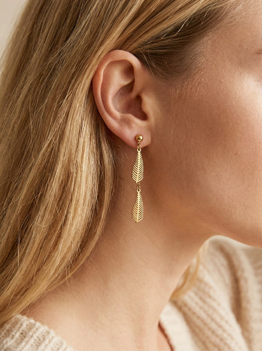 Boucles d’oreilles en acier inoxydable