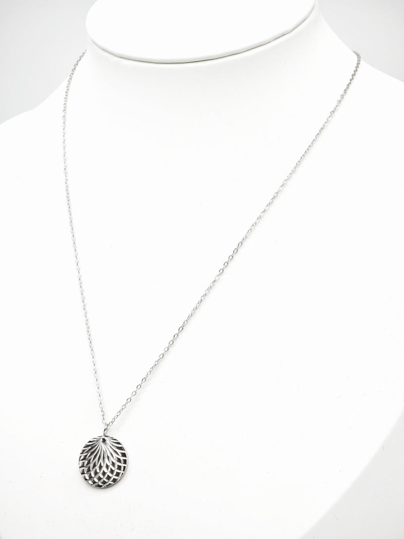 Collier en acier inoxydable - ARGENT