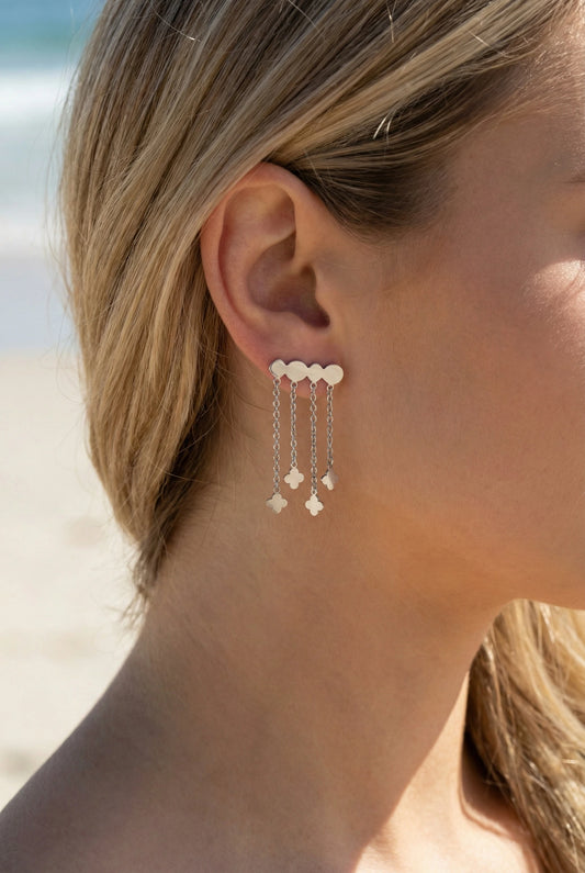 Boucles d’oreilles en acier inoxydable