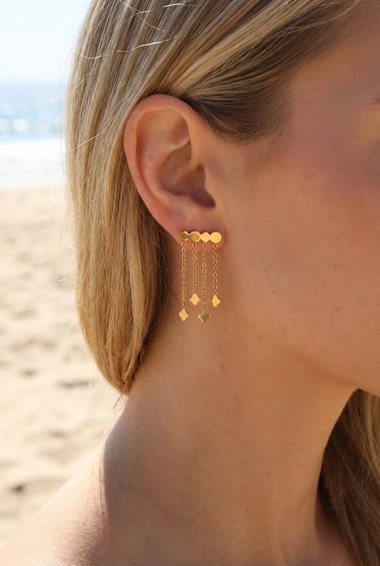 Boucles d’oreilles en acier inoxydable