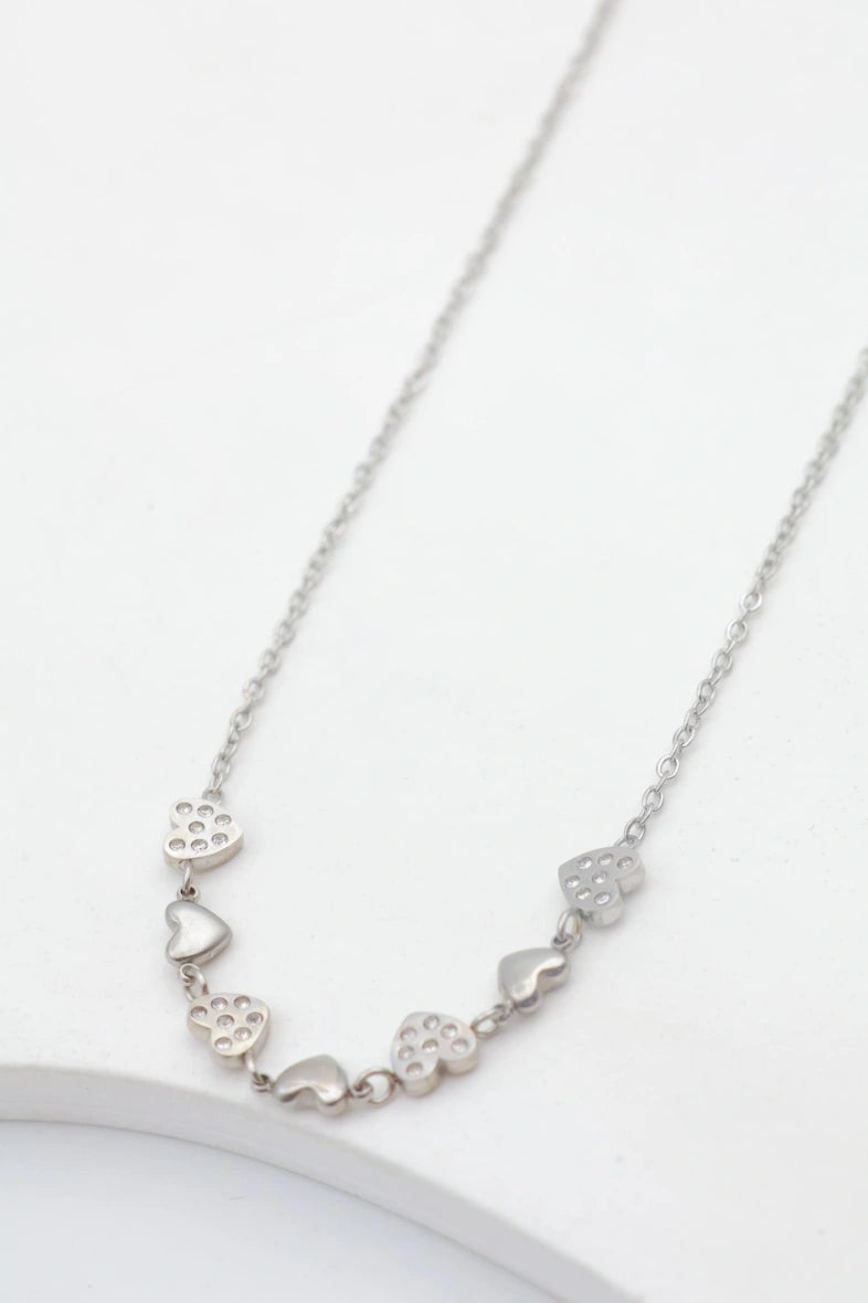 Collier en acier inoxydable - ARGENT
