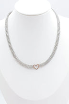 Collier en acier inoxydable - ARGENT