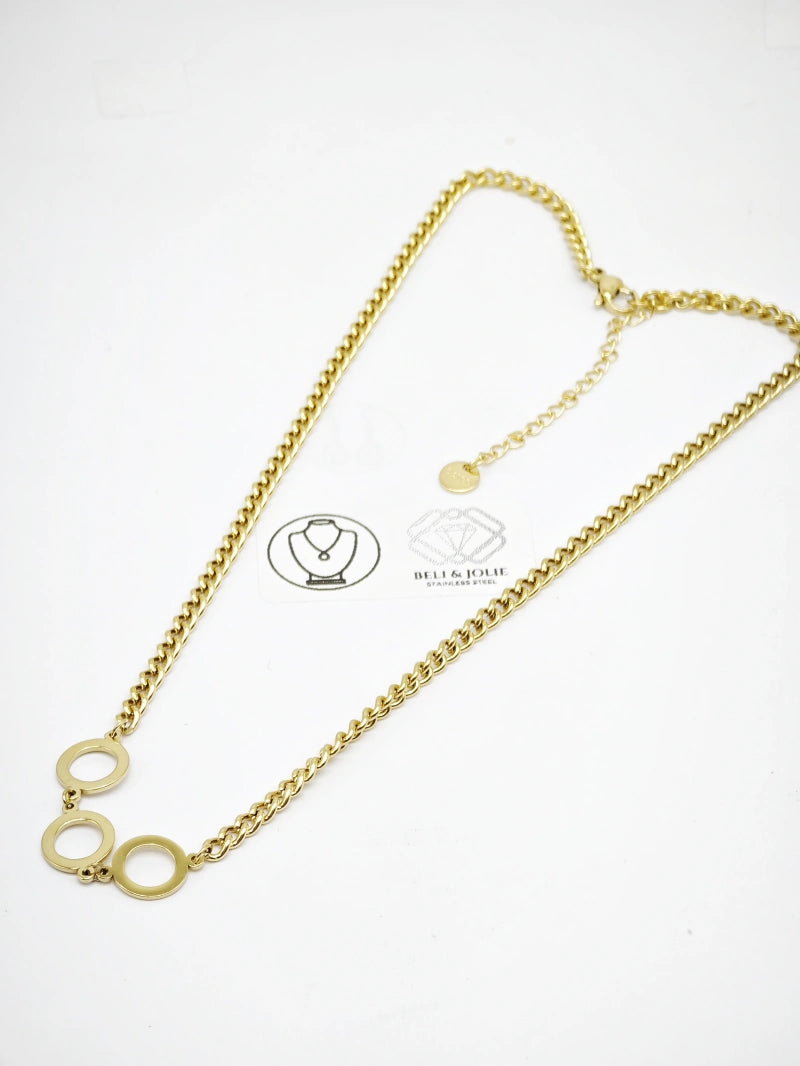 Collier en acier inoxydable - DORÉ