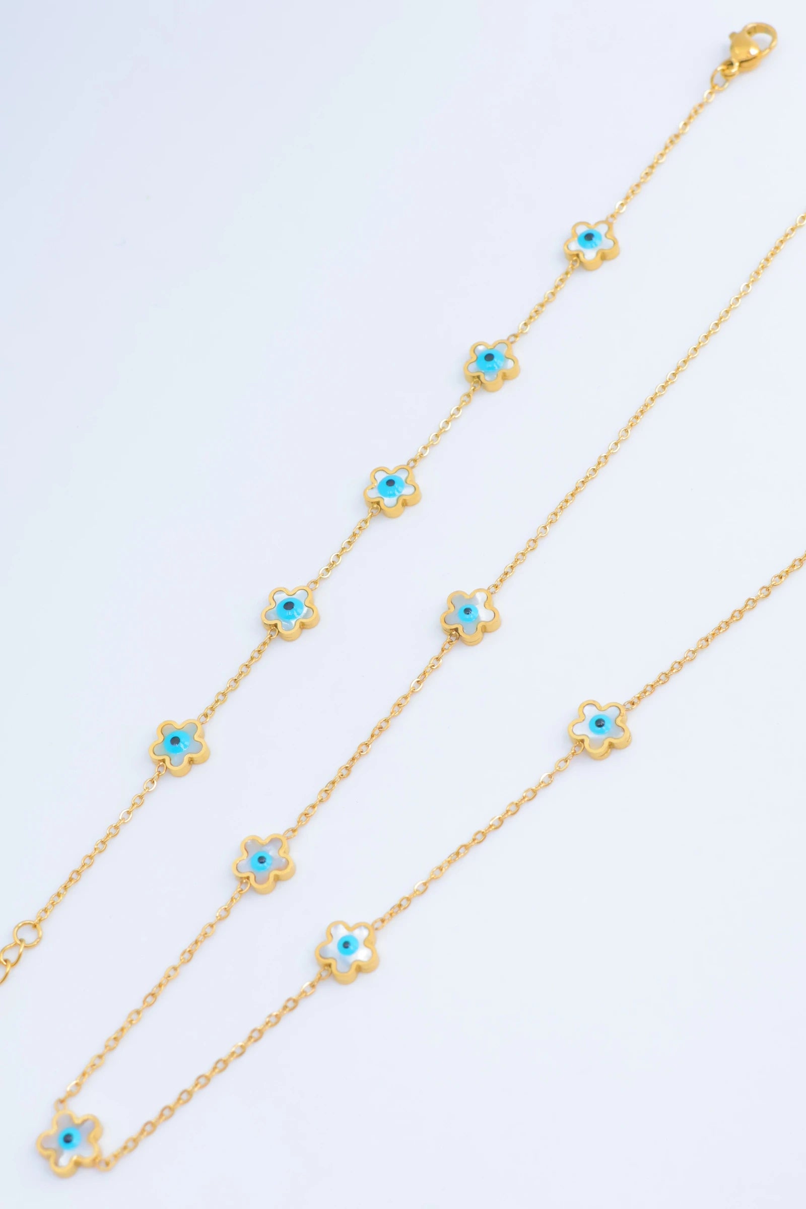 Parure de bijoux en acier inoxydable - DORÉ