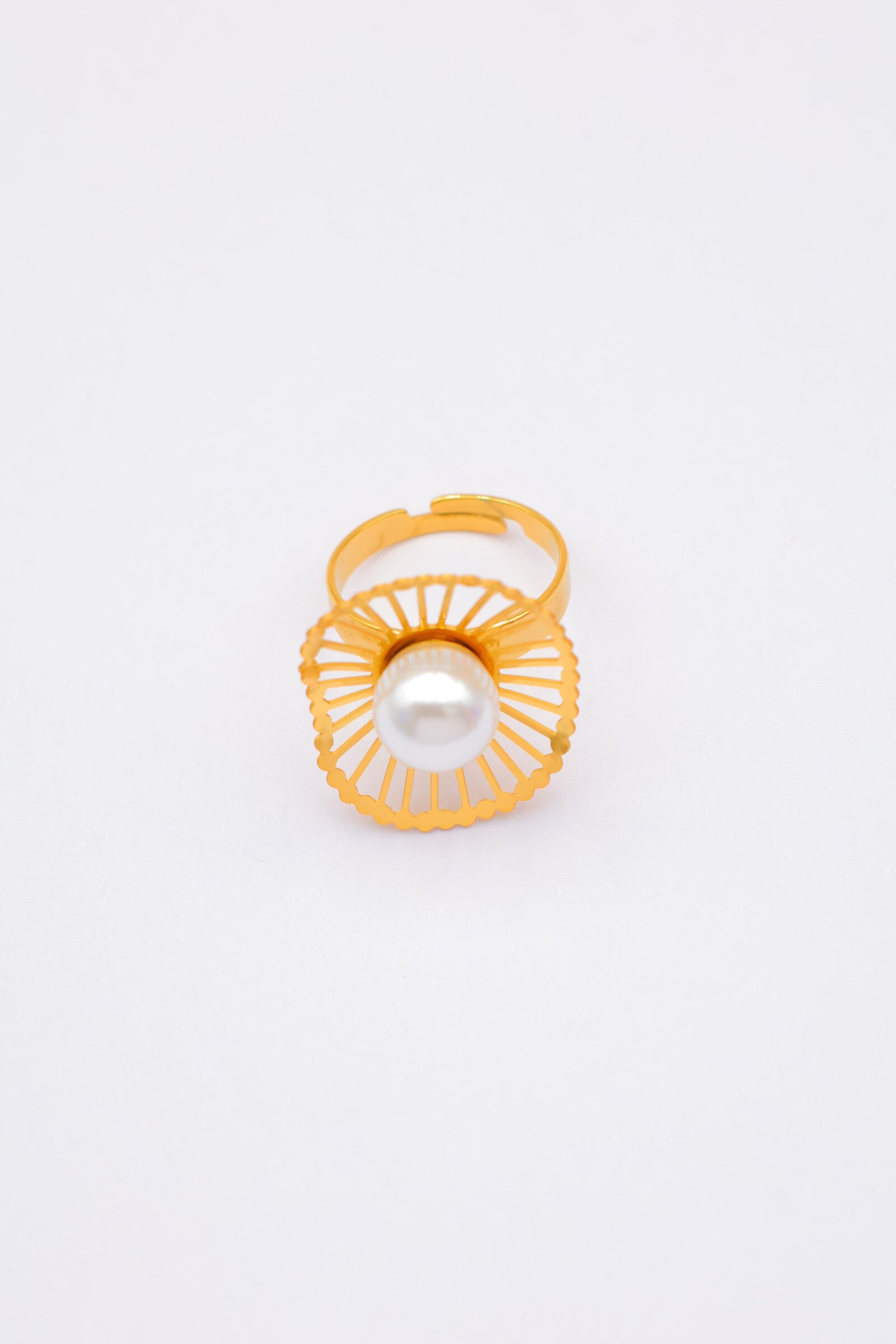Bague - Acier inoxydable - Ajustable - DORÉ