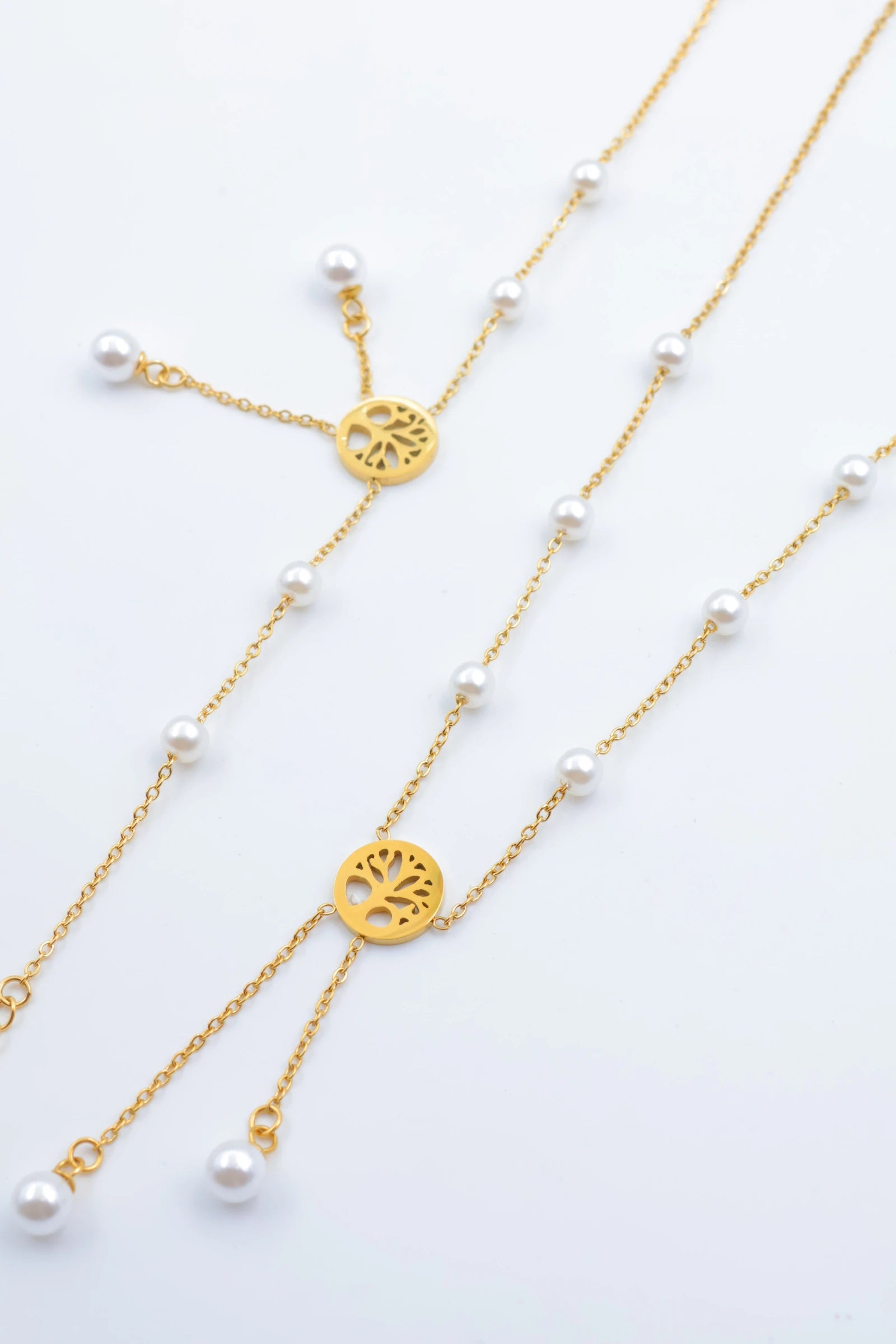Parure de bijoux en acier inoxydable - DORÉ