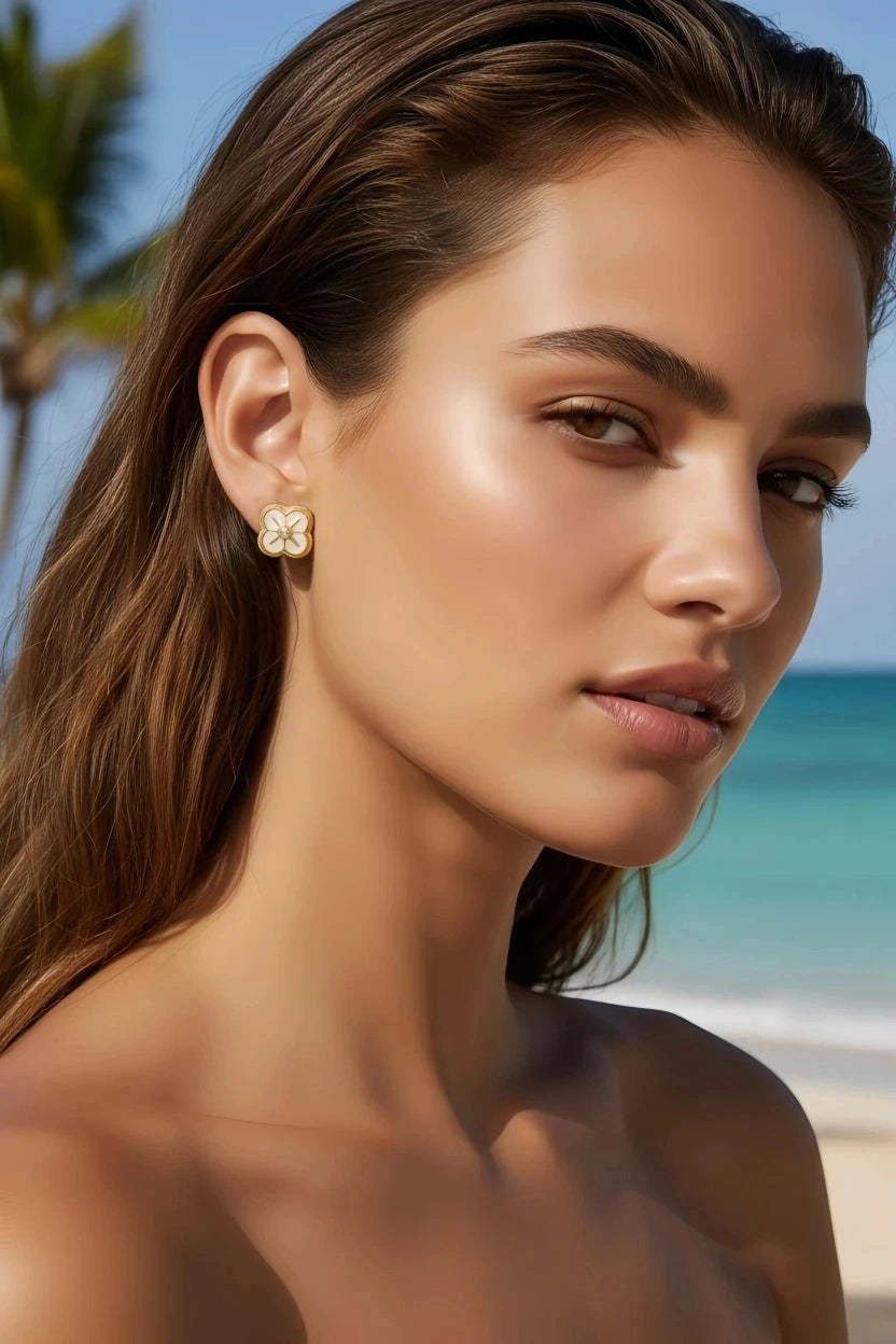 Boucles d’oreilles en acier inoxydable
