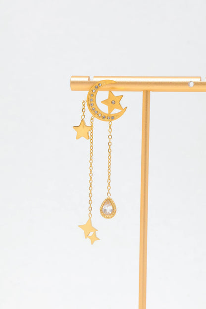 Boucles d’oreilles en acier inoxydable
