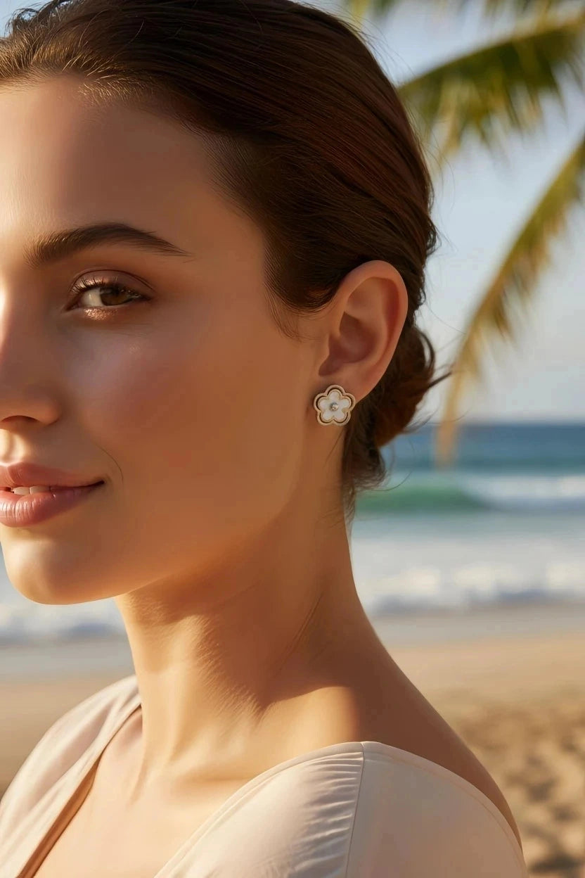 Boucles d’oreilles en acier inoxydable