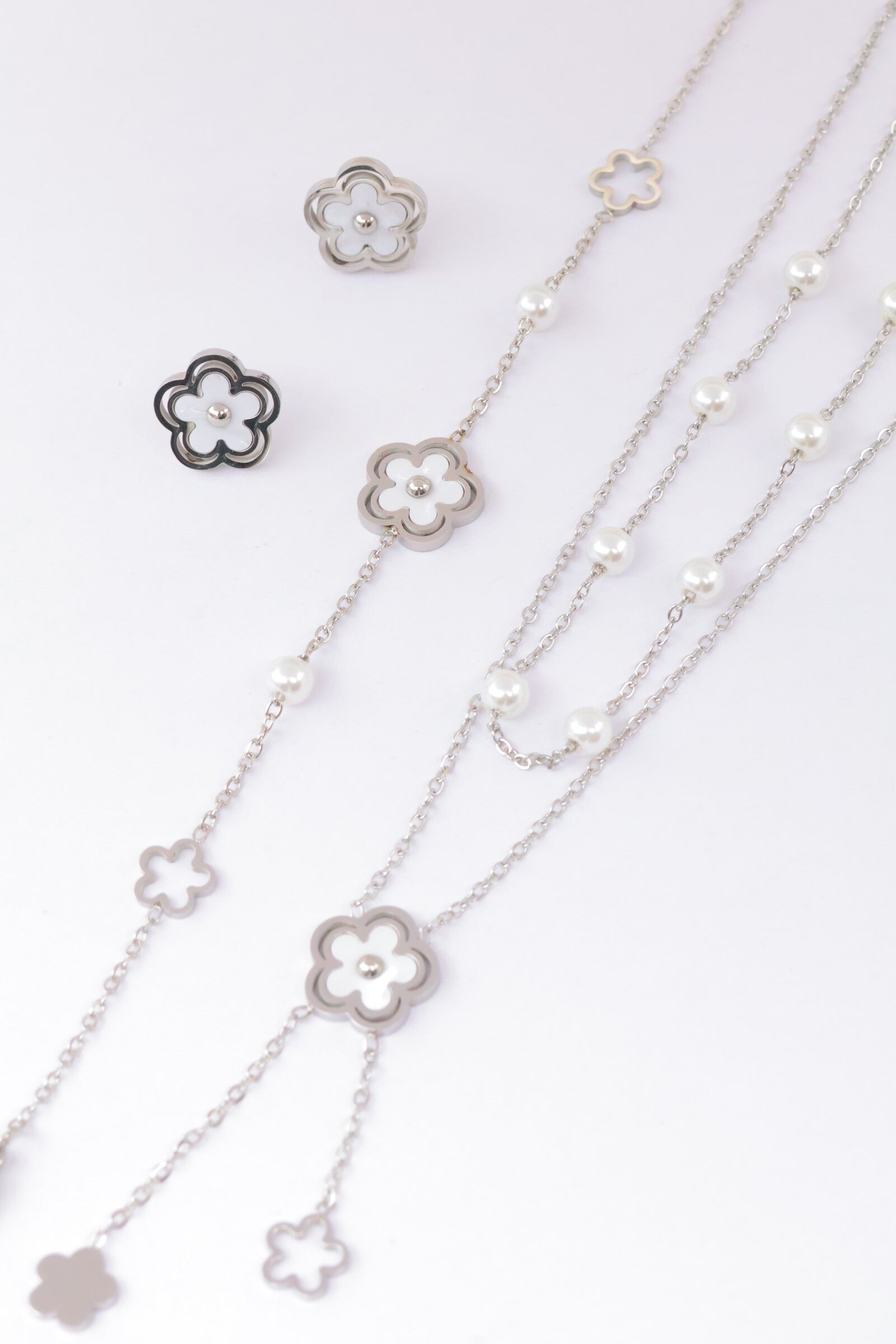 Parure - Acier Inoxydable - ARGENT