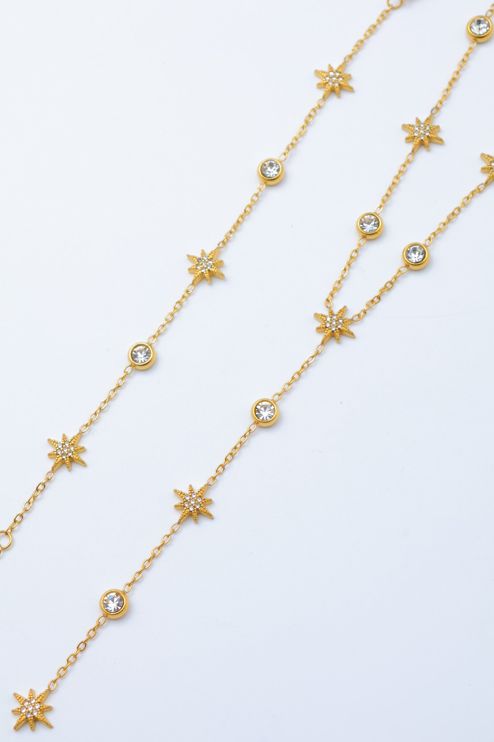 Parure de bijoux en acier inoxydable - DORÉ