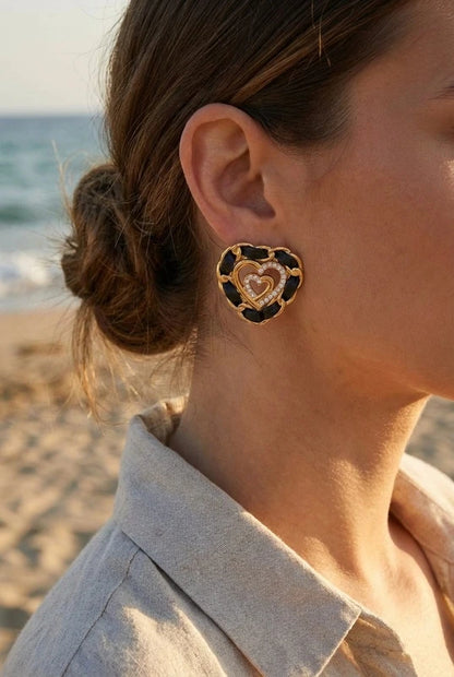 Boucles d’oreilles en acier inoxydable