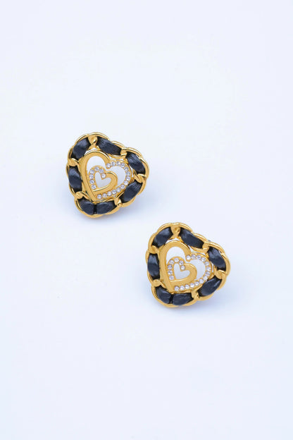 Boucles d’oreilles en acier inoxydable