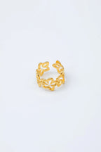Bague ajustable en acier inoxydable - DORÉ