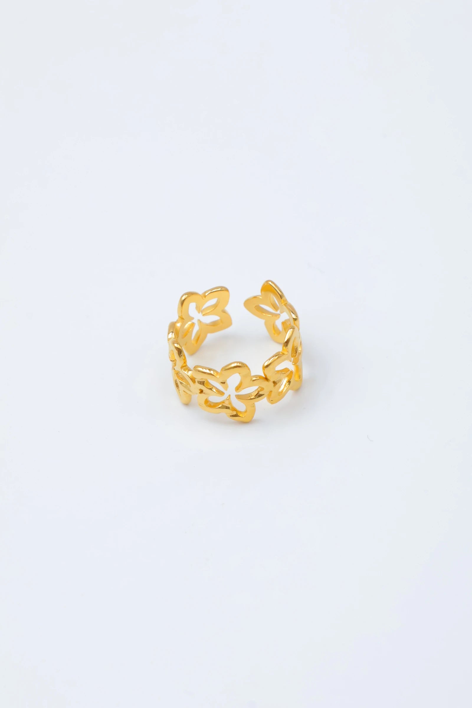 Bague ajustable en acier inoxydable - DORÉ