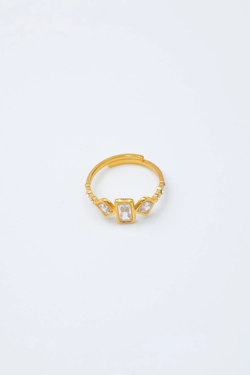 Bague ajustable en acier inoxydable - DORÉ