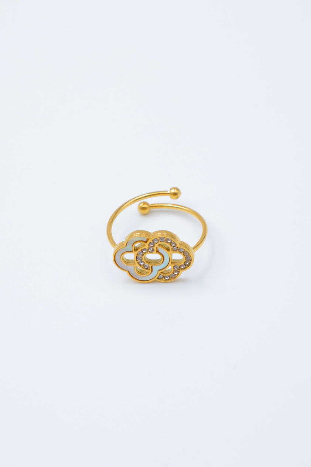 Bague ajustable en acier inoxydable - DORÉ