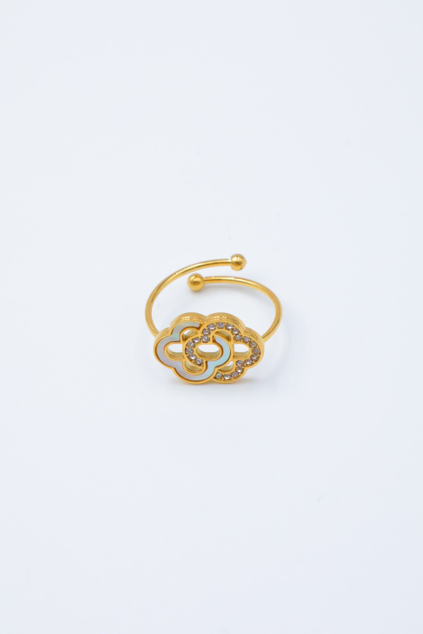Bague ajustable en acier inoxydable - DORÉ