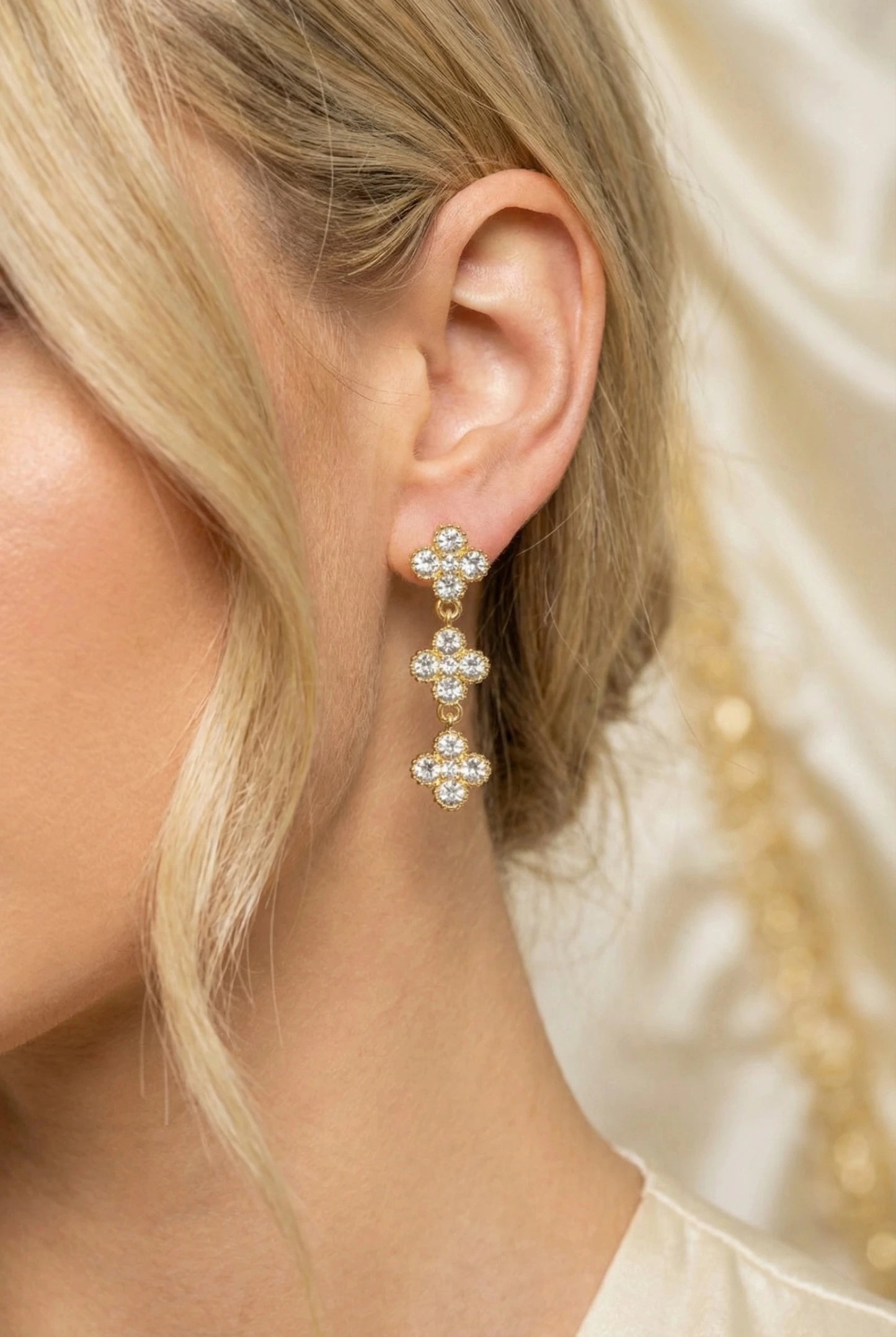 Boucles d’oreilles en acier inoxydable