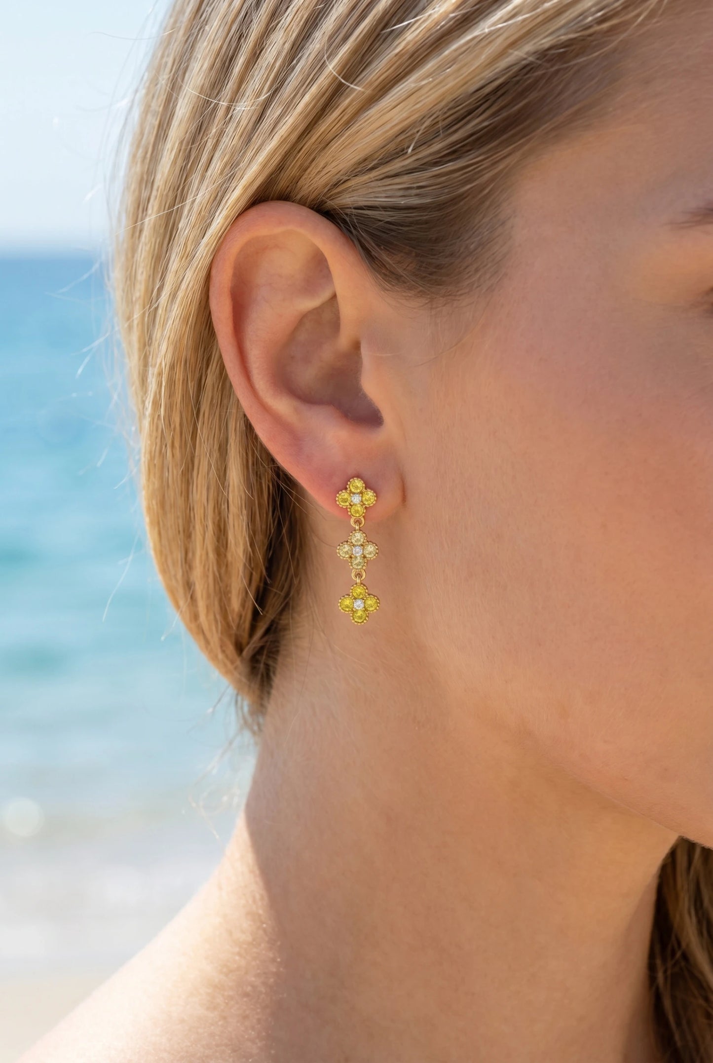 Boucles d’oreilles en acier inoxydable
