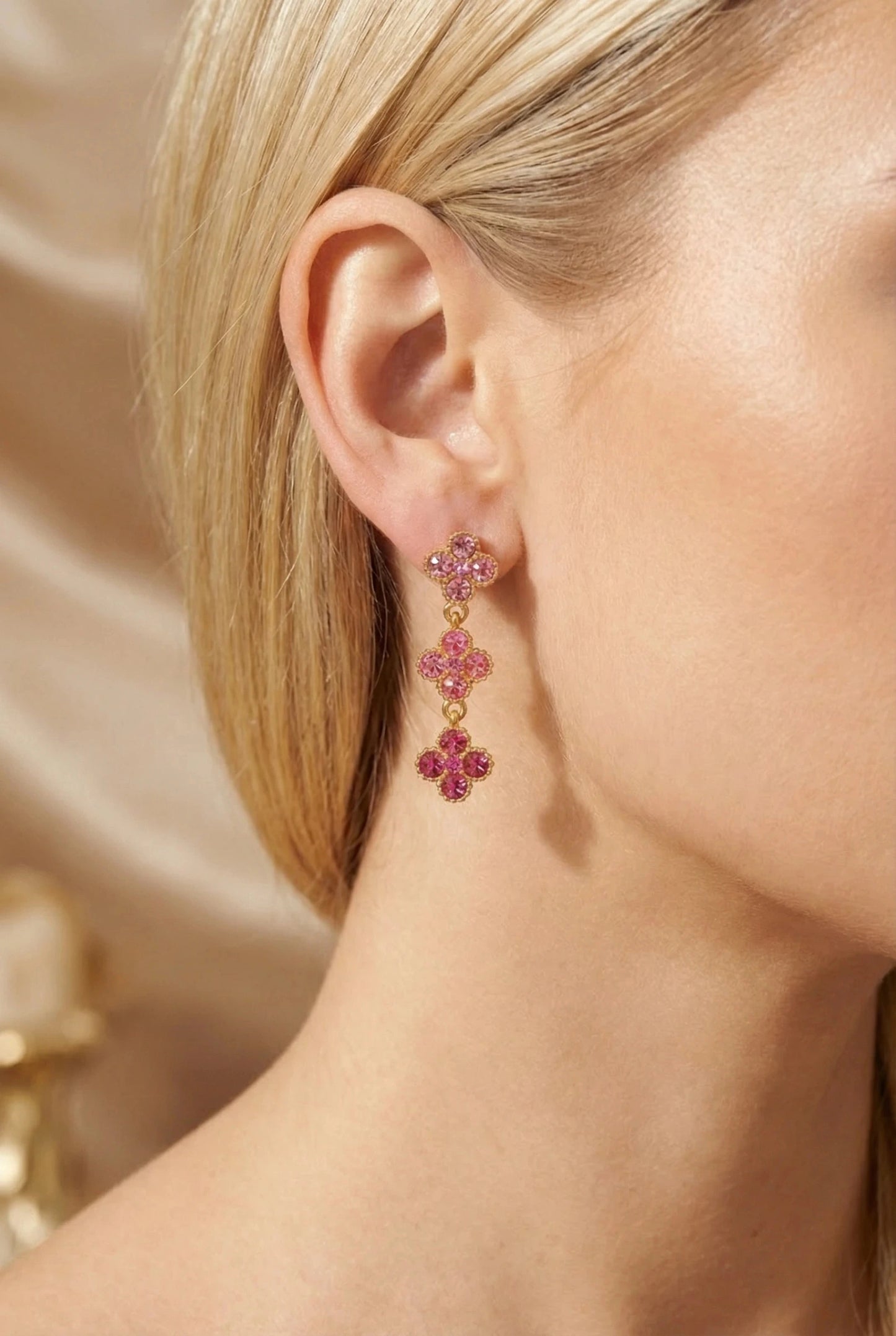 Boucles d’oreilles en acier inoxydable