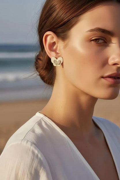 Boucles d’oreilles en acier inoxydable
