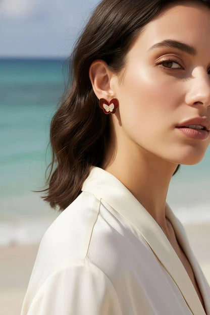 Boucles d’oreilles en acier inoxydable