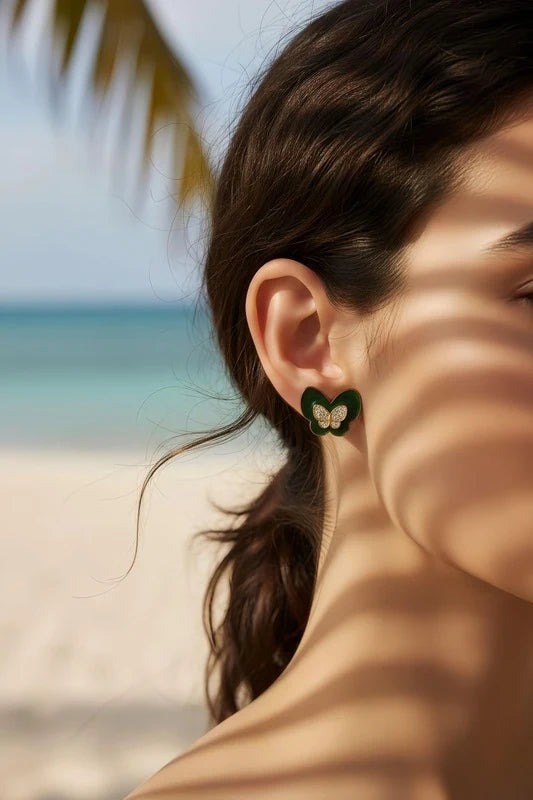 Boucles d’oreilles en acier inoxydable