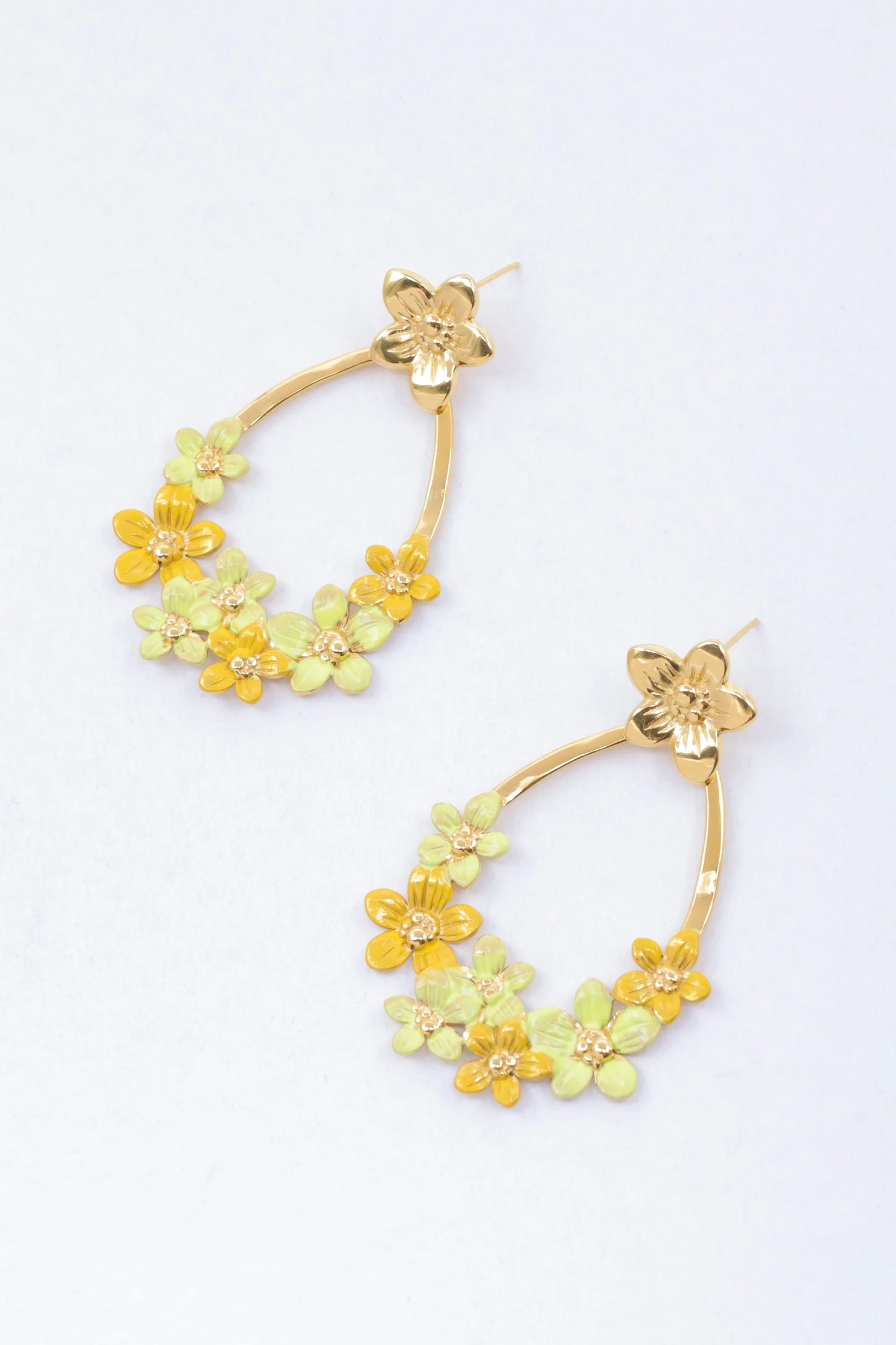 Boucles d’oreilles en acier inoxydable