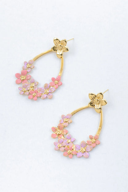 Boucles d’oreilles en acier inoxydable
