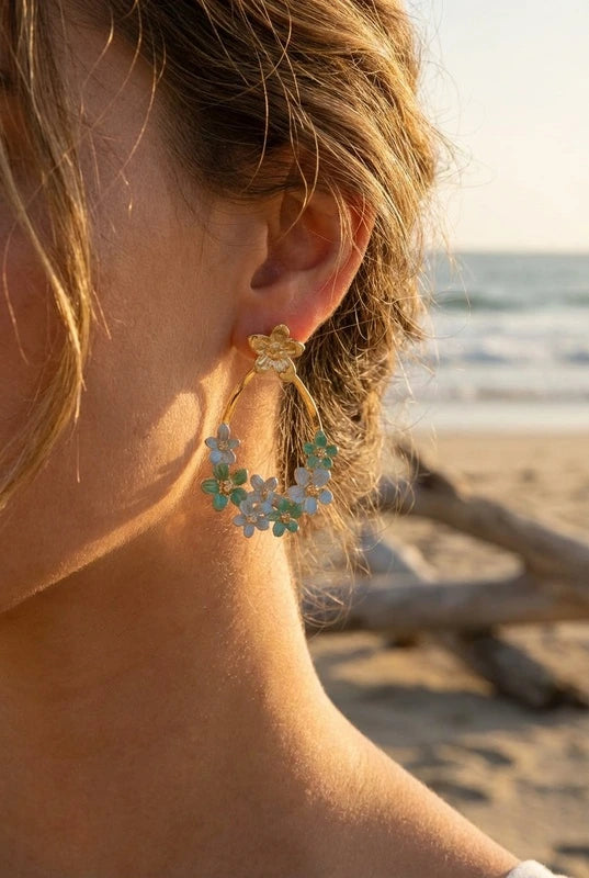 Boucles d’oreilles en acier inoxydable