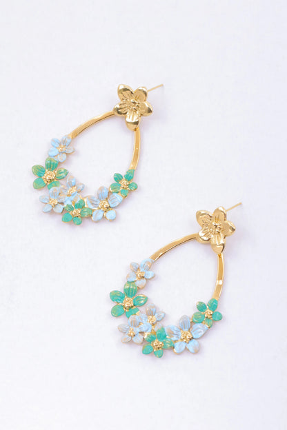 Boucles d’oreilles en acier inoxydable