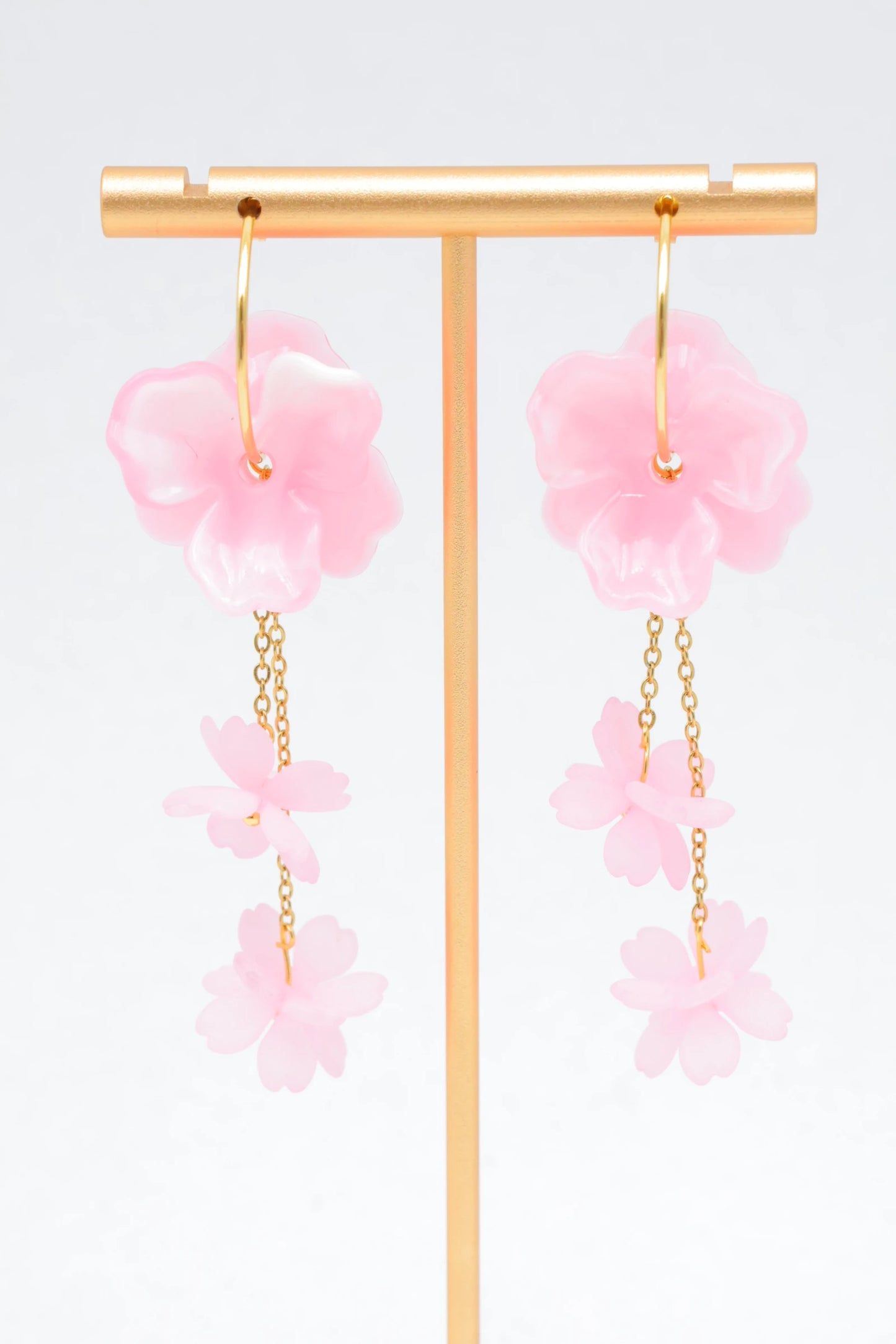 Boucles d’oreilles en acier inoxydable