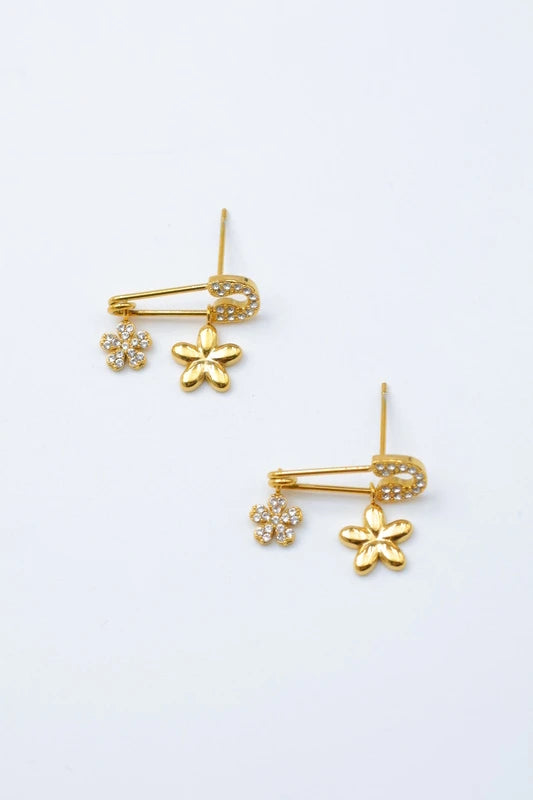 Boucles d’oreilles en acier inoxydable