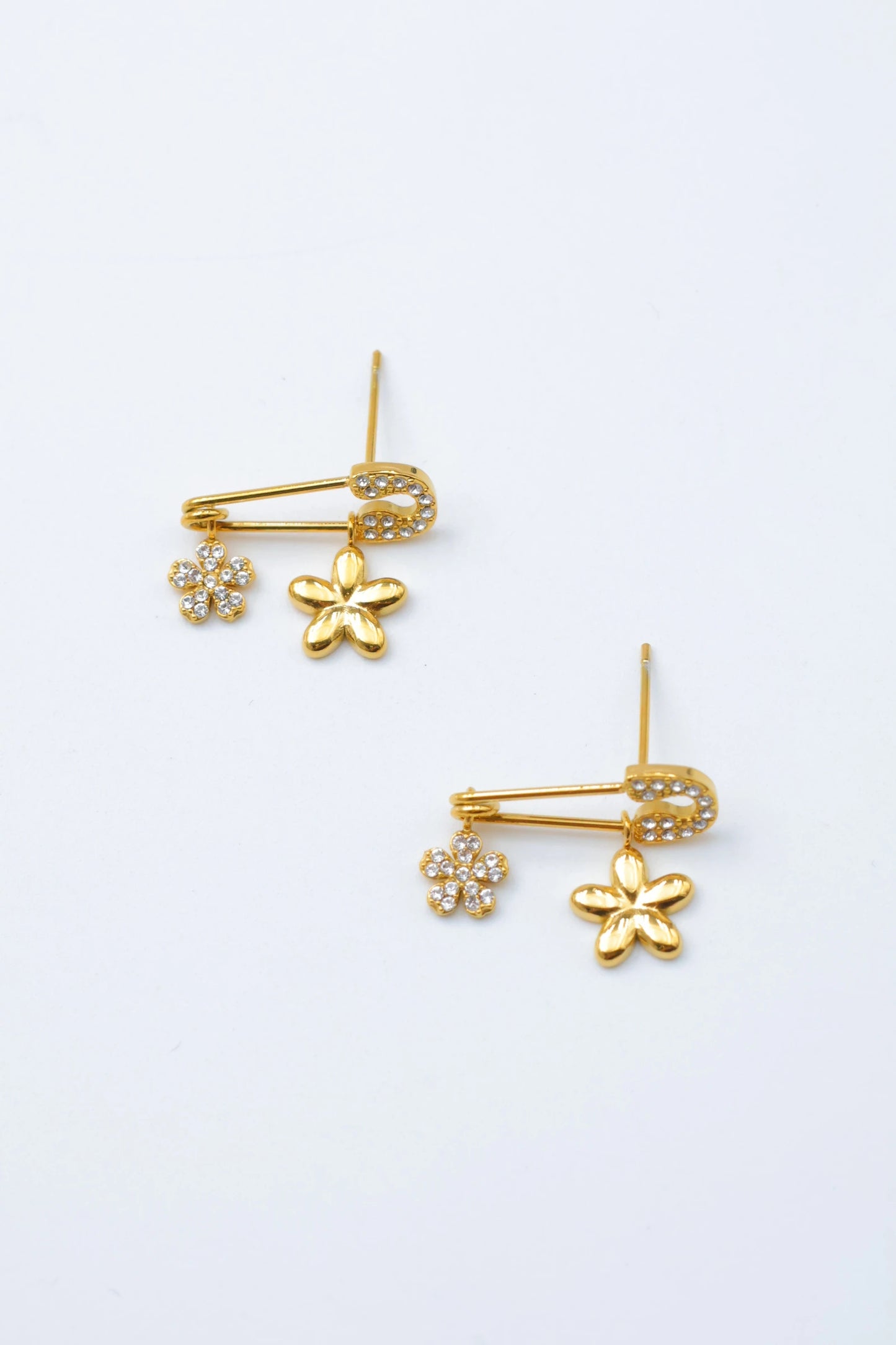 Boucles d’oreilles en acier inoxydable