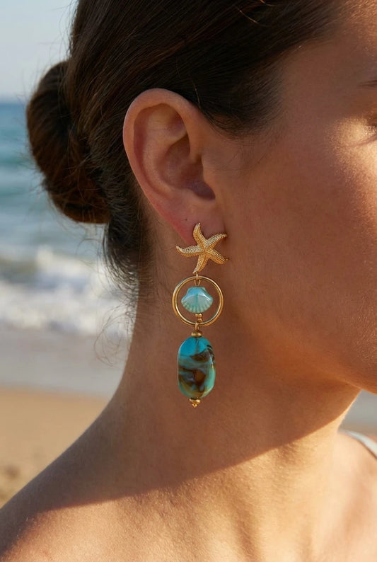 Boucles d’oreilles en acier inoxydable