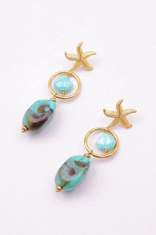 Boucles d’oreilles en acier inoxydable
